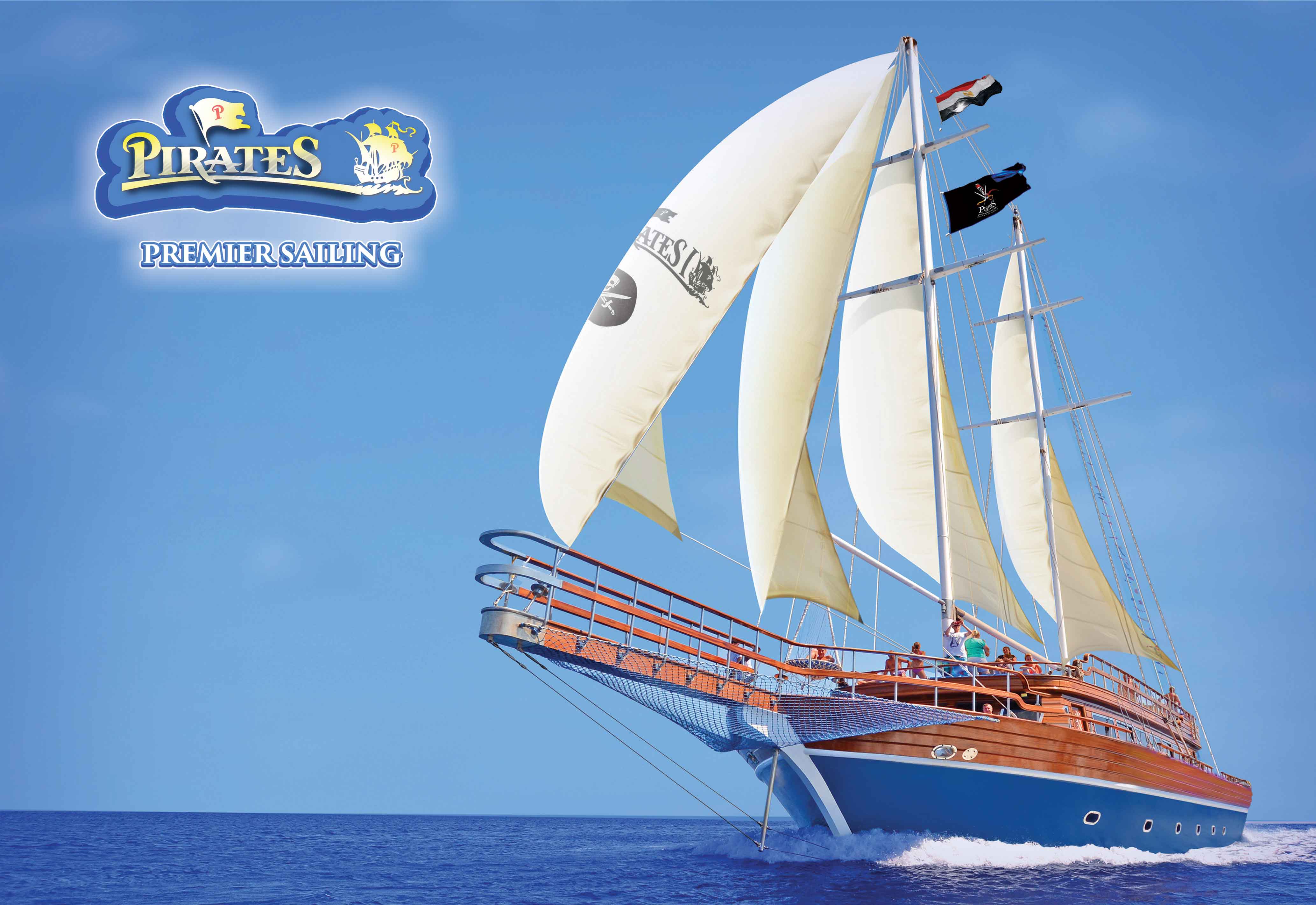 Korsan Yelkenli Tekne – Ras Mohammed & White Island Turu